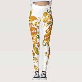 Floral Flair: Women's Legging Design