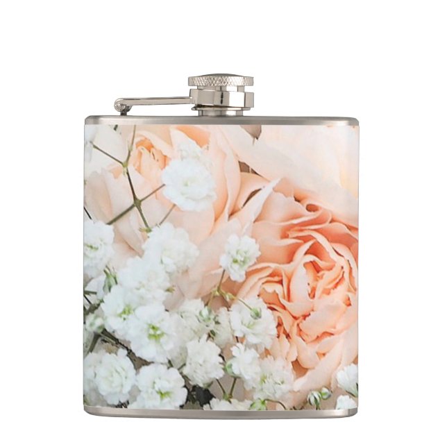 Floral Flask - Customise! (Front)