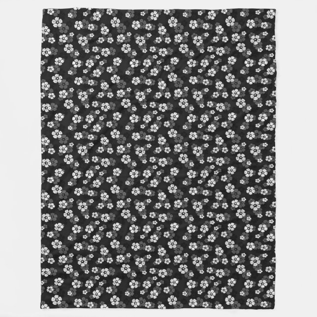 Floral Fleece Blanket (Front)