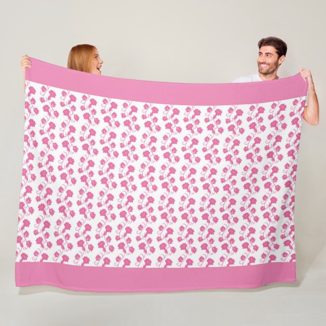 Floral Fleece Blanket (In Situ)