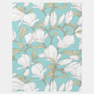 Floral Fleece Blanket