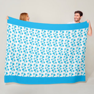 Floral Fleece Blanket