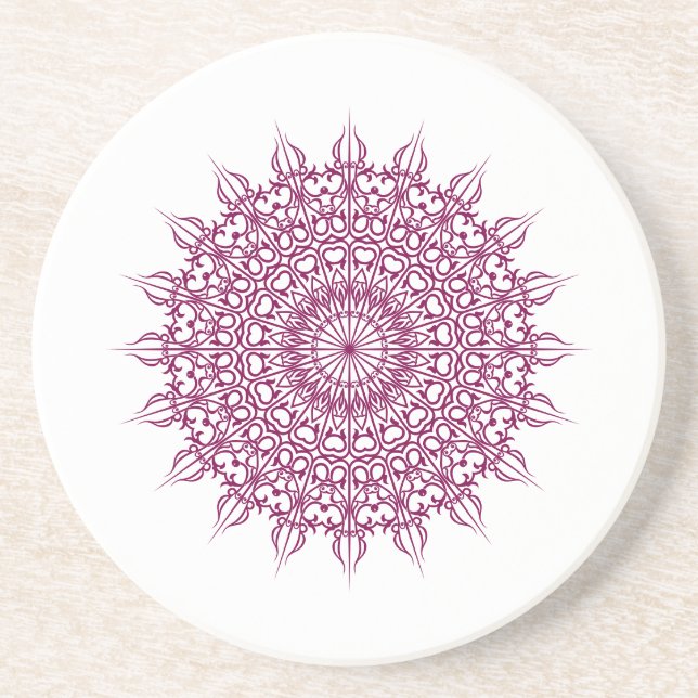 Floral Flourish Frame Coasters (Front)