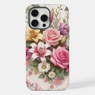 Floral Flourish iPhone 15 Pro Max Case