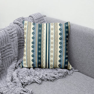 Floral Flover Colourful Pattern Cushion