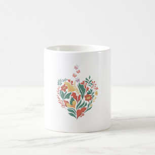 Floral Flower Coffee Mug