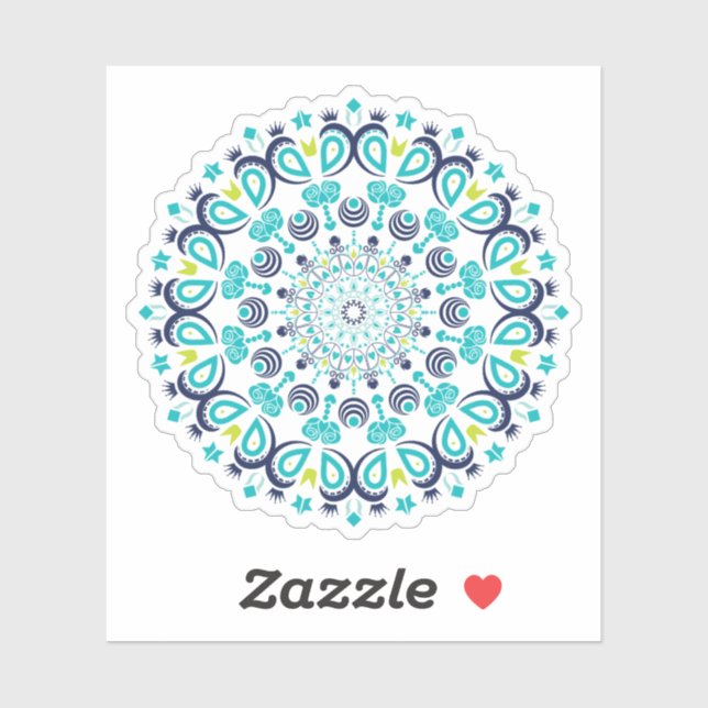 Floral Flower Cute Mandala (Sheet)