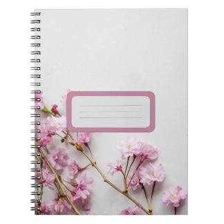 FLORAL FLOWER GARDEN NOTEBOOK JOURNAL FOR WOMEN 