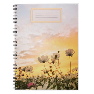 FLORAL FLOWER GARDEN NOTEBOOK JOURNAL FOR WOMEN 