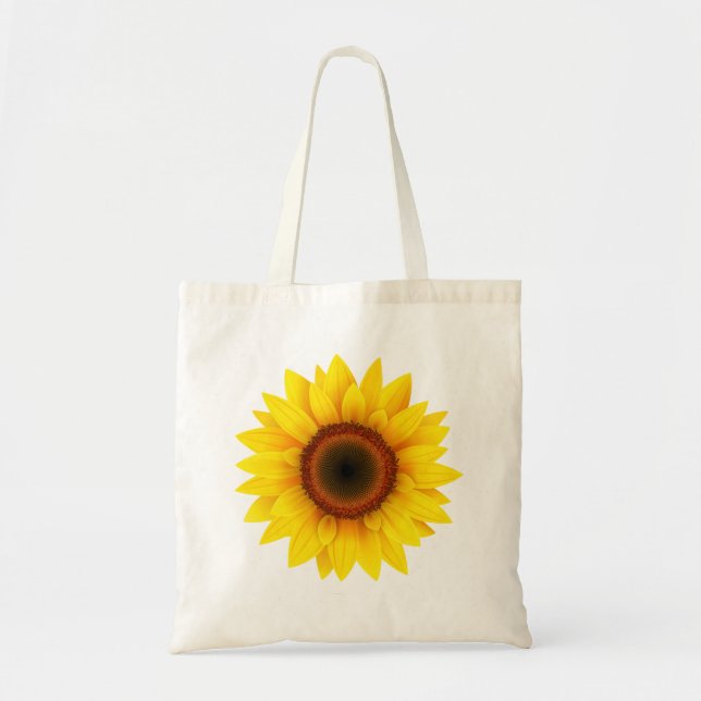 Floral ,Flower ,Garden ,Womens Fall , Sunflower Tote Bag (Front)