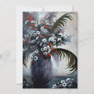 Floral Flowers Fragile Beauties by AmyLyn Bihrle Invitation