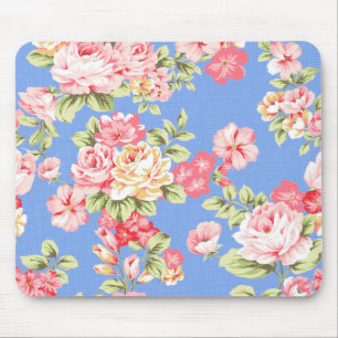 Floral Flowers Mouse Pad