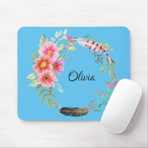 Floral Flowers  Mouse Pad! Mat
