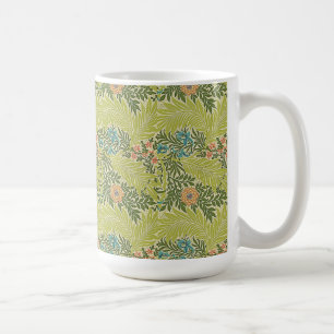 Floral Foliage Vintage William Morris Larkspur Coffee Mug