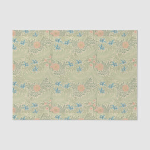 Floral Foliage Vintage William Morris Larkspur Tissue Paper