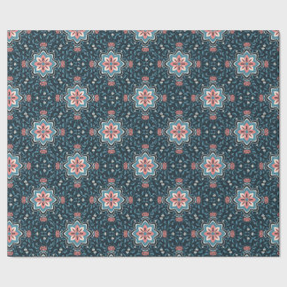 Floral Folk pattern Wrapping Paper