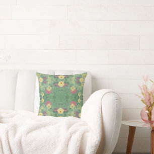 Floral Forest floor Cushion