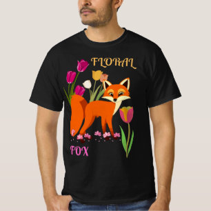 Floral Fox Habitat T-Shirt