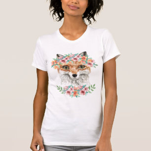 Floral Fox T-Shirt