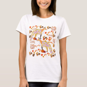 Floral Foxy Fall T-Shirt