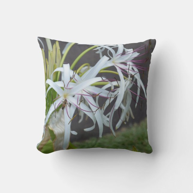 Floral Fragrance Throw PIllow (Front)