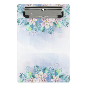 Floral Frame Mini Clipboard
