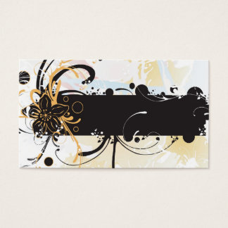 Floral frame Profile Card