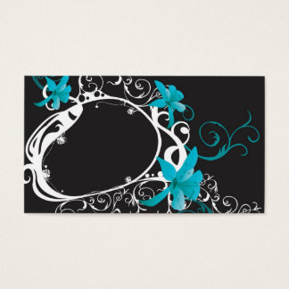Floral frame Profile Card
