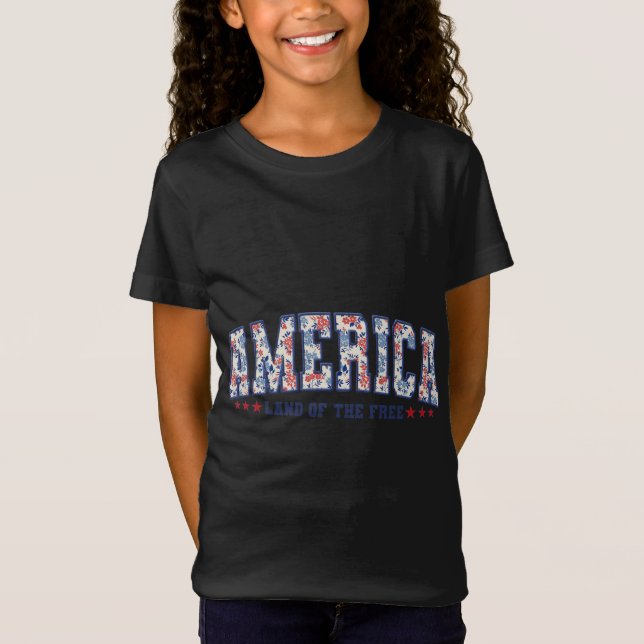 Floral Freedom T-Shirt (Front)