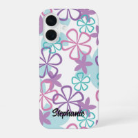 Floral Freestyle - Hand-Drawn Retro Flowers