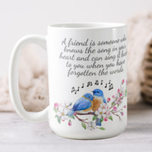 Floral Friendship Coffee Mug