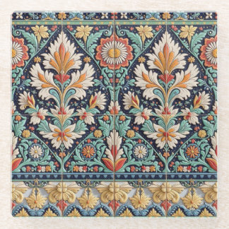 Floral Frieze Coaster