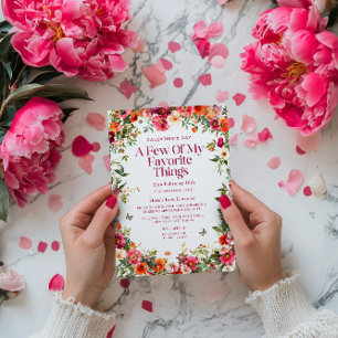 Floral Galentine's Valentine's Invitation