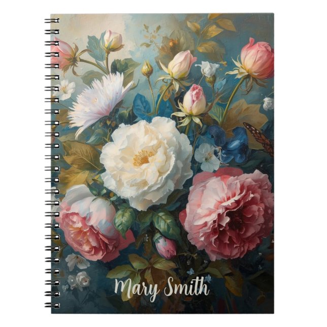 Floral Galore  Notebook (Front)