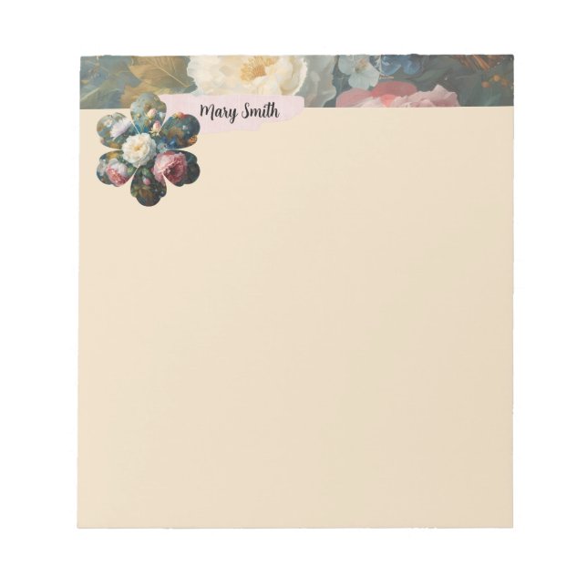 Floral Galore  Notepad (Front)