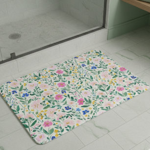 Floral Garden Bath Mat