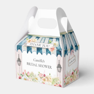 Floral Garden Bridal Shower Favour Box