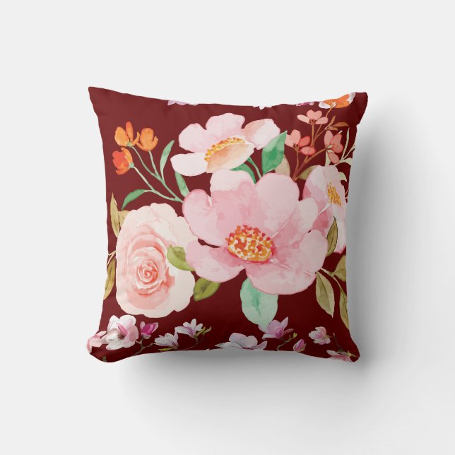 Floral Garden  Cushion (Front)
