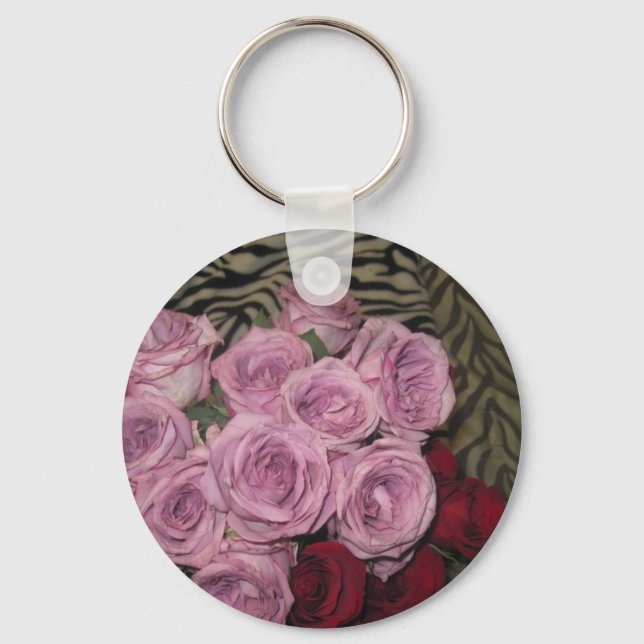 Floral Garden Key Ring (Front)