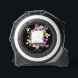 Floral Garden Monogram Black 1<br><div class="desc">Attractive floral design. You can change the texts to your choice.</div>