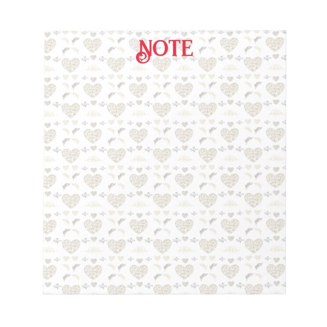 floral garden notepad (Front)