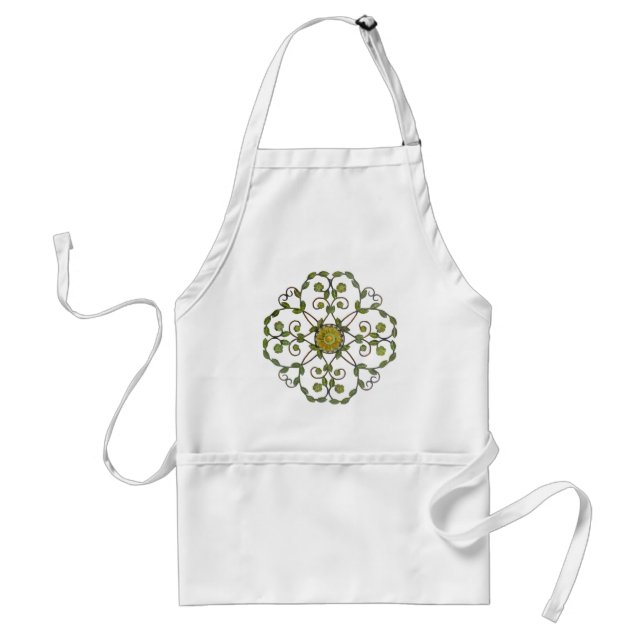 Floral Garden Standard Apron (Front)