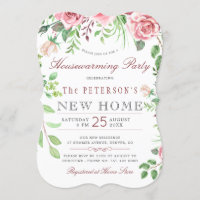 Floral Garden Summer Housewarming Party
