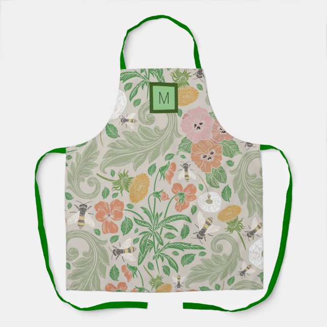 Floral Gardening Apron (Front)