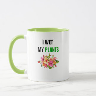 Floral Gardening Mug Plant Lovers Coffee Mug