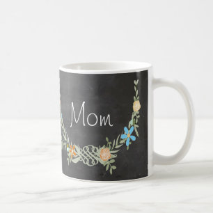Floral Garland Mum Mug