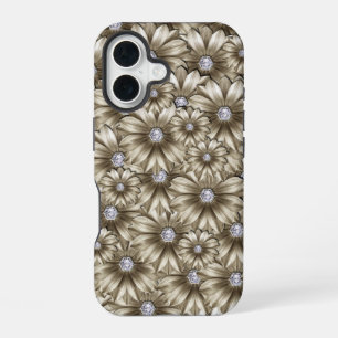 Floral Gemstone iPhone Case