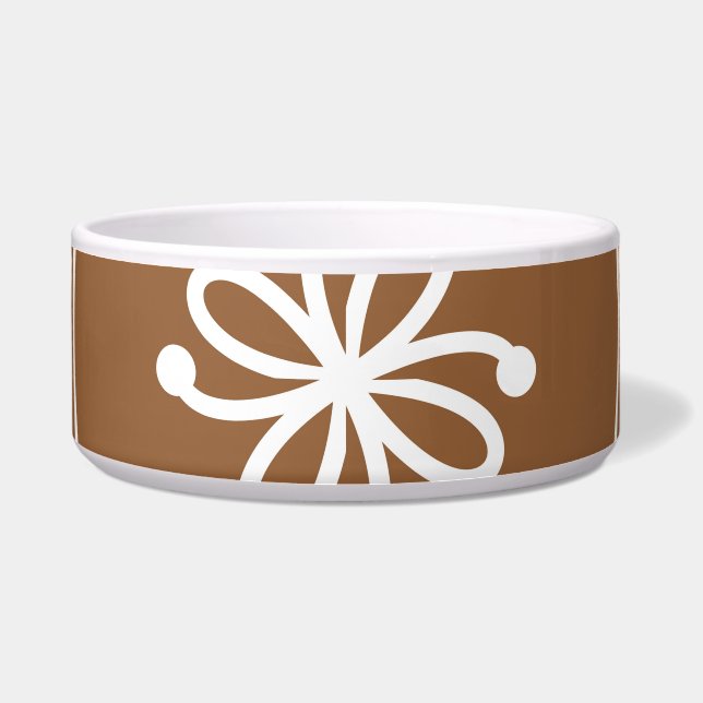 Floral geometric: vintage art pattern. (Front)