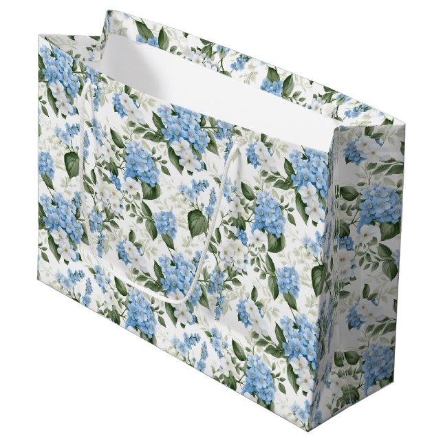 Floral Gift Bag (Front Angled)