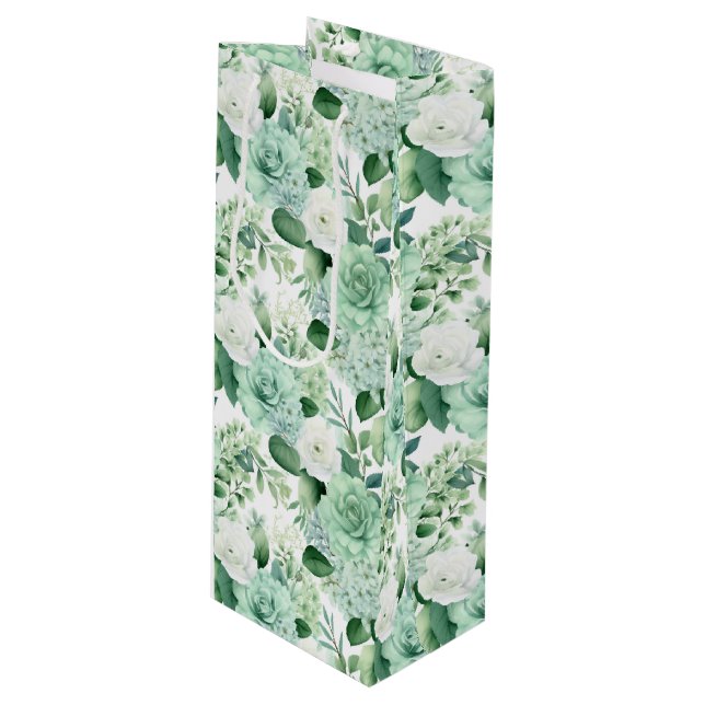 Floral Gift Bag (Front Angled)